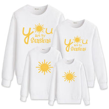 Load image into Gallery viewer, The New You Are My Sunshine You Are My Sun Letter Printed Long-Sleeved Sweater
