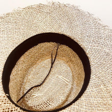 Load image into Gallery viewer, British flat hat straw hat
