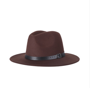 2021 autumn and winter new European and American version of the woolen jazz hat fashion hat hats AliExpress hot