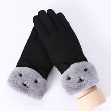 Load image into Gallery viewer, Suede gloves for ladies
