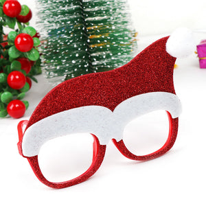 Christmas decoration glasses