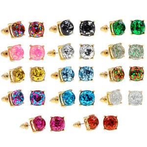 Resin earrings simple fashion earrings