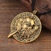 Load image into Gallery viewer, Crow Amulet Necklace

