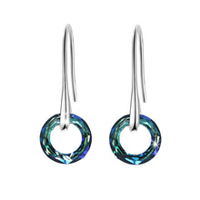 Load image into Gallery viewer, Crystal S925 Universe Simple Ear Hook Earrings
