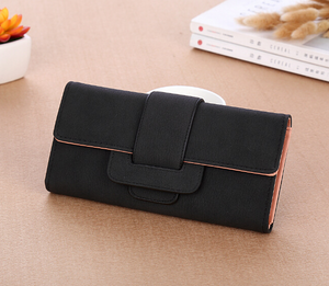 Female Suede Leather Purse