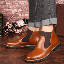 Load image into Gallery viewer, Brock Leather Boots Men Shoes Men Martin Boots
