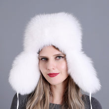 Load image into Gallery viewer, Fox Fur Women&#39;s  Hat

