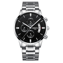 Load image into Gallery viewer, Men Watch Chronograph Sport Mens Watches Top Brand Luxury Waterproof Full Steel Quartz Gold Clock Men Relogio Masculino
