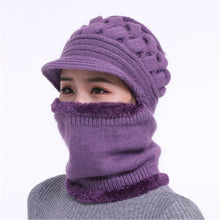 Load image into Gallery viewer, Wool hats for the middle-aged and the elderly in winter
