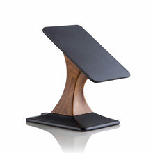 Load image into Gallery viewer, Wood Grain Desktop Mobile Phone Wireless Charger
