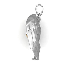 Load image into Gallery viewer, Vintage Jesus Wings Redemption Men&#39;s Necklace
