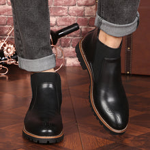 Load image into Gallery viewer, Brock Leather Boots Men Shoes Men Martin Boots
