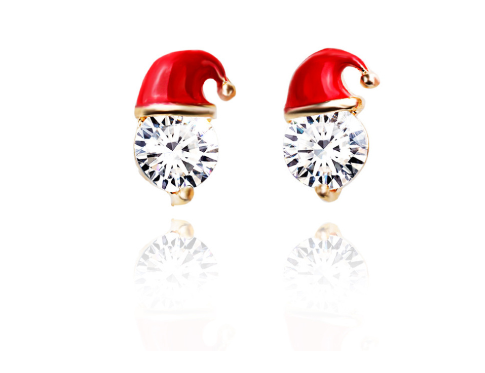 Christmas earrings new simple wild temperament girl earrings earrings