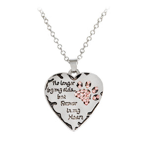 Creative Love Necklace Diamond Dog Claw Necklace