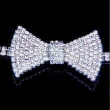 Load image into Gallery viewer, Rhinestone Bow Necklace
