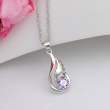 Load image into Gallery viewer, Wing necklace pendant

