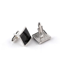 Load image into Gallery viewer, Fashion Square Oil Dripping Cufflinks Personalized Men&#39;s Shirt Cufflinks
