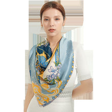 Load image into Gallery viewer, Plain crepe silk gift scarf
