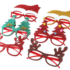 Christmas decoration glasses