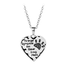 Load image into Gallery viewer, Creative Love Necklace Diamond Dog Claw Necklace
