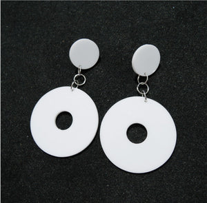 Acrylic earrings