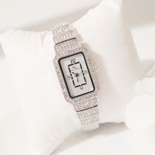 Load image into Gallery viewer, Full diamond ladies watch quartz watch
