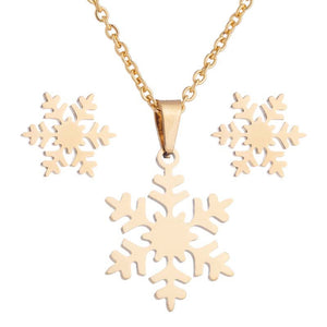 Snowflake necklace