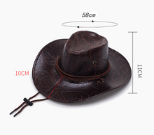 Load image into Gallery viewer, Great Western Cowboy Hat Straw Cavalier Hat
