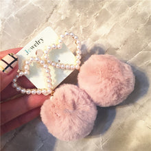Load image into Gallery viewer, Hair Ball Earrings
