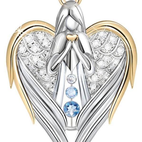 Guardian angel necklace