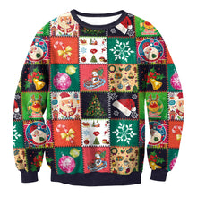 Load image into Gallery viewer, Christmas gift festival digital printed sweater
