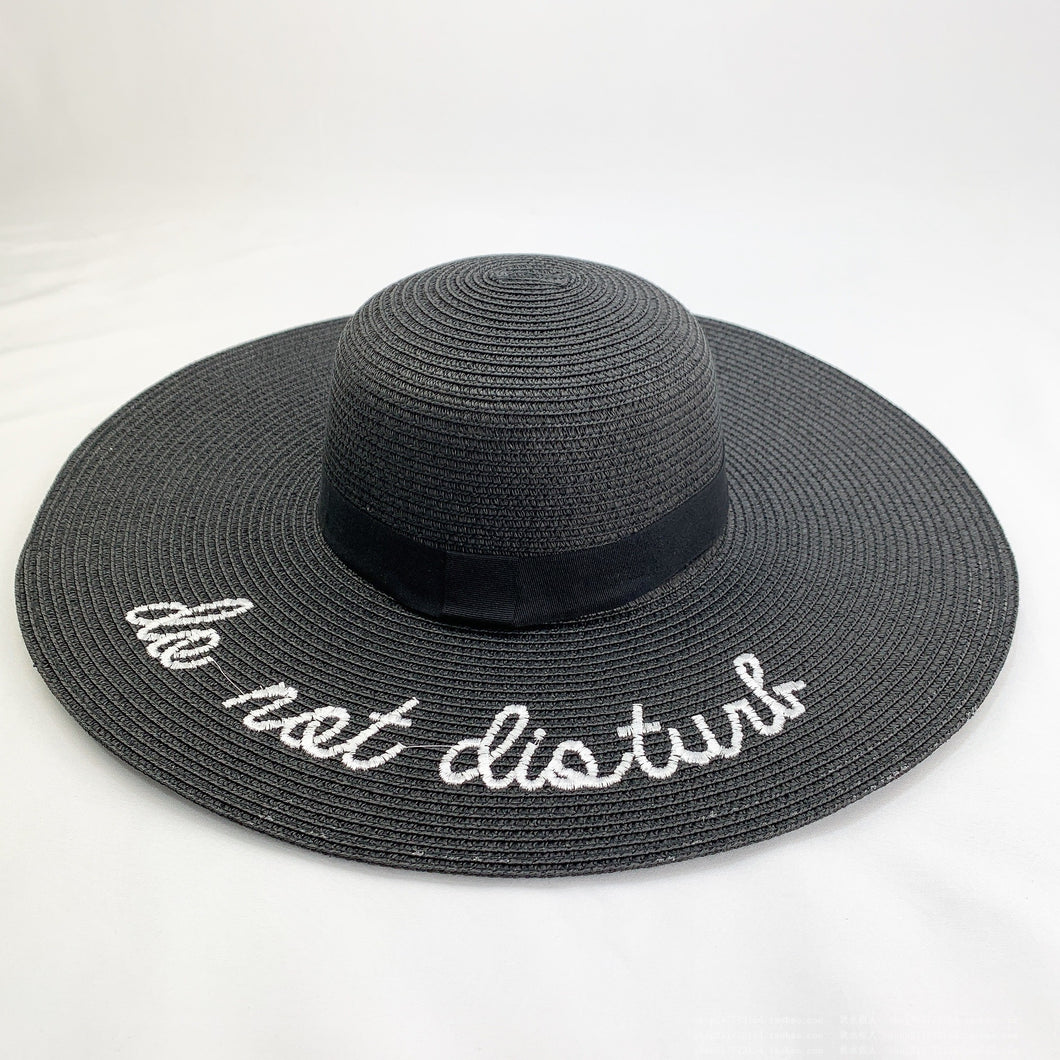 Big eaves straw hat female sunscreen sun hat