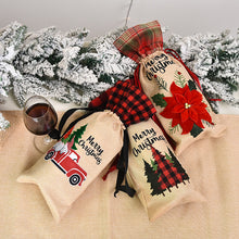 Load image into Gallery viewer, Christmas decoration wine set home furnishing wine bottle set
