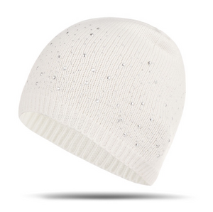 Europe and the United States new ladies multi-color point drill head knit hat autumn and winter knit hat warm wool hat