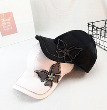 Load image into Gallery viewer, Rhinestone cap with diamonds
