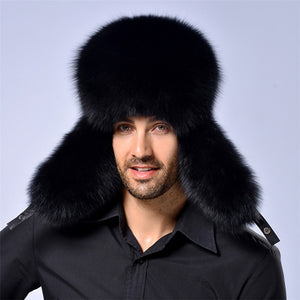 Fox Hair Lei Feng Cap