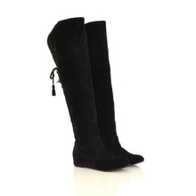 Load image into Gallery viewer, Over-the-knee boots plus size warm snow boots
