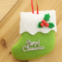 Load image into Gallery viewer, 4pcsset Christmas Sock Hangings Ornament Pendant Christmas Tree Baubles Santa Cristmas Xmas Tree Decoration Christmas Stocking
