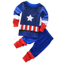 Load image into Gallery viewer, Children&#39;s Pajamas Boys&#39; Cotton Long Sleeve Clothing
