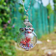 Load image into Gallery viewer, Glass cover necklace
