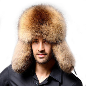 Fox Hair Lei Feng Cap