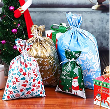 Load image into Gallery viewer, Christmas gift candy bag
