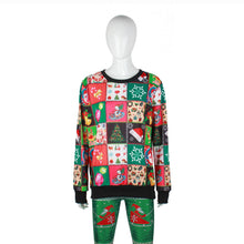 Load image into Gallery viewer, Christmas gift festival digital printed sweater
