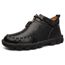 Load image into Gallery viewer, Middle Cut Martin Boots Men&#39;s Leather Boots Outdoor Casual Tooling Boots
