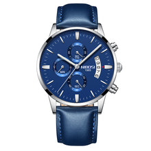 Load image into Gallery viewer, Men Watch Chronograph Sport Mens Watches Top Brand Luxury Waterproof Full Steel Quartz Gold Clock Men Relogio Masculino
