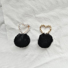 Load image into Gallery viewer, Hair Ball Earrings
