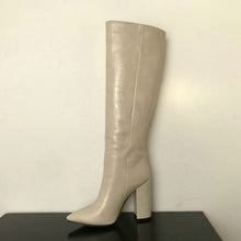 Load image into Gallery viewer, Large chunky boots for high boots for women

