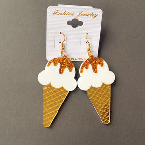Acrylic earrings