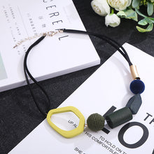 Load image into Gallery viewer, Irregular necklace resin
