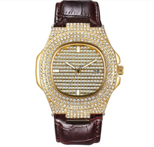 Load image into Gallery viewer, Quartz Diamond Watch Belt watch
